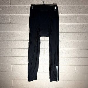 Wulibike  Black Leggings with Reflective Detail